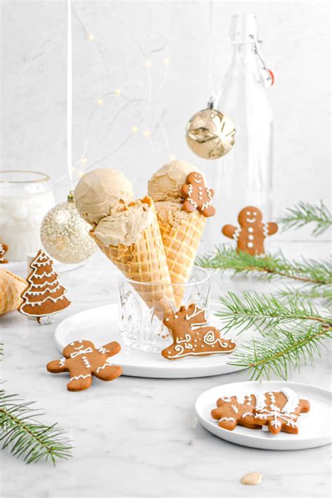 Homemade Gingerbread Ice Cream - Bakers Table