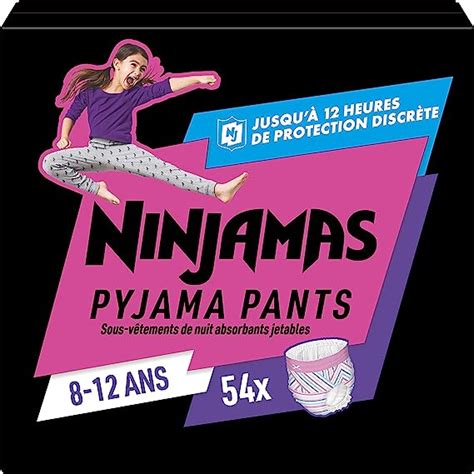 Pampers Ninjamas Couches Culottes Pour Pipi Au Lit Taille Ans