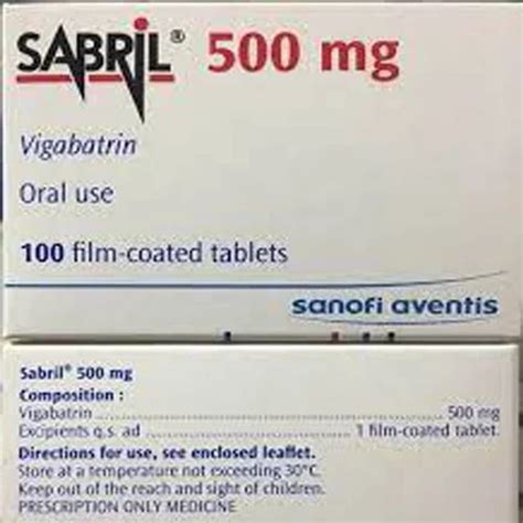 Vigabatrin Mg Tablet At Rs Strip Sabril Vigabatrin Tablet In