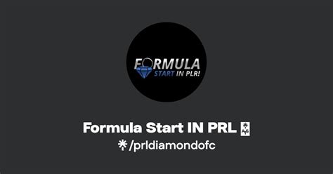 Formula Start In Prl Linktree