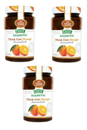 Stute Thick Cut Diabetic Orange Extra Marmalade No Sugar Added G