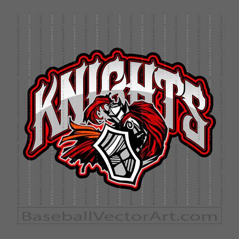 Knights Baseball Team Logo | Knights baseball clipart image