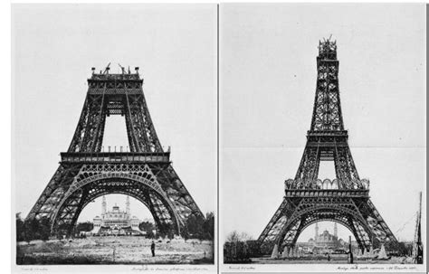 Eiffel Tower Construction Pictures - The Wondrous Pics