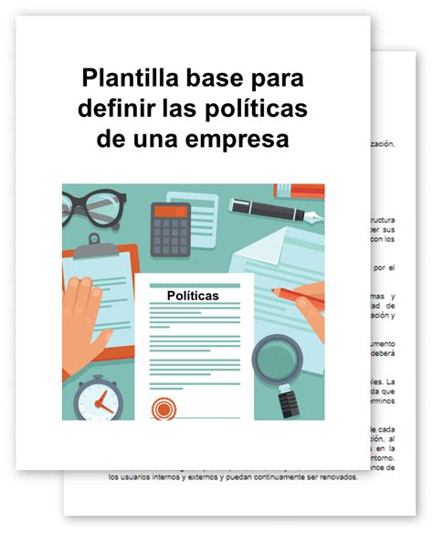 Modelo De Manual De Politicas De La Empresa