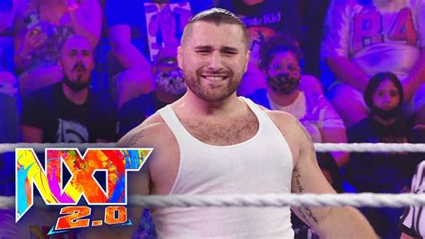 Tony Dangelo Savors His First Week In Nxt Wwe Nxt Oct