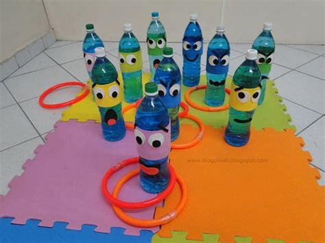 Garrafa Pet Brinquedos Com Material Reciclado Educação Infantil
