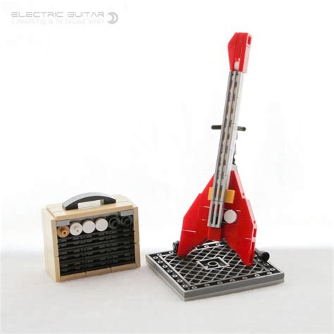 Enjoy the Music | Electric guitar and amp, Lego guitar, Legos