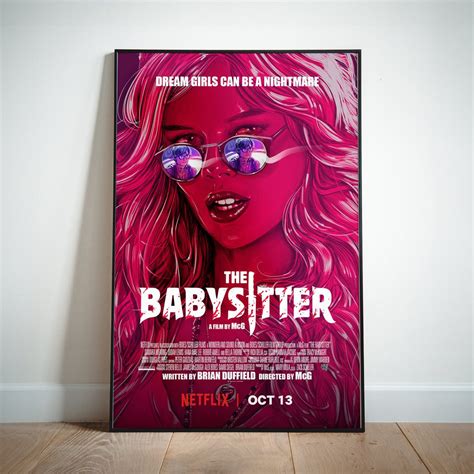 The Babysitter Poster Movie Posters Canvas Wall Art High - Etsy