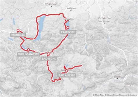 Alpen Berge Wandern Ober Sterreich Wanderurlaub Radreise Im