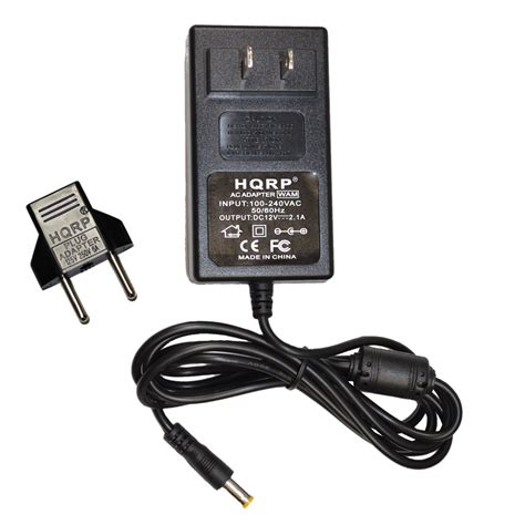 Hqrp 12v Ac Adapter 12 Volt Adaptor For Jim Dunlop Rockman Guitar Ace