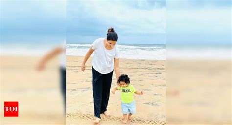 Tollywood Actress Gets Trolled For Dancing In Bikini With Her Son Bengali Movie News Times