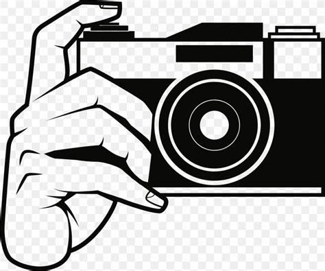 Black And White Camera Photography Clip Art PNG 2381x1987px Black