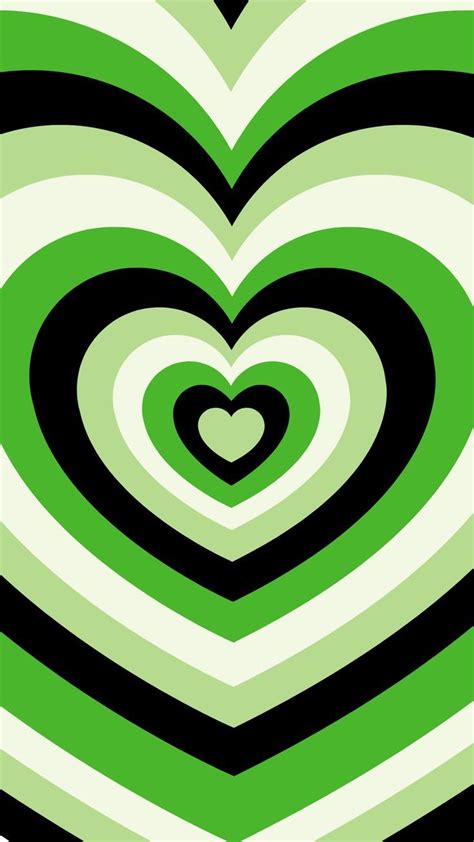 Green Hearts Buttercup Wallpaper Poster Tasar Mlar Tablolar