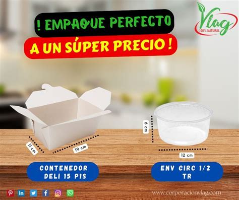 EMPAQUE PERFECTO A UN SÚPER PRECIO Te ofrecemos CONTENEDOR DELI 15