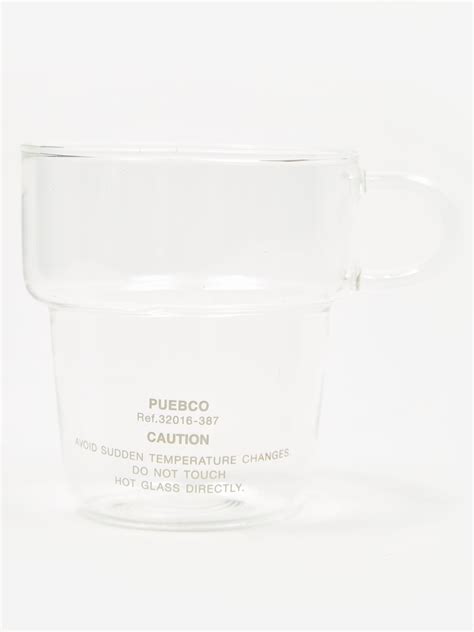 Puebco Borosilicate Deep Stacking Mug Clear Goodhood