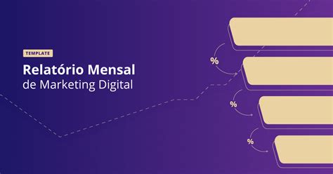 Relat Rio De Marketing Digital Mensal Template Em Powerpoint