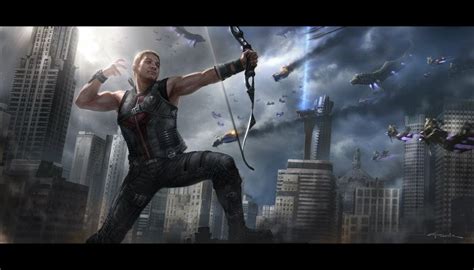 Concept Art Of Hawkeye The Avengers Photo 31229454 Fanpop