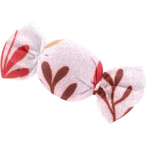 Petite Barrette Mini Bonbon Herbier Rose Papa Pique Et Maman Coud