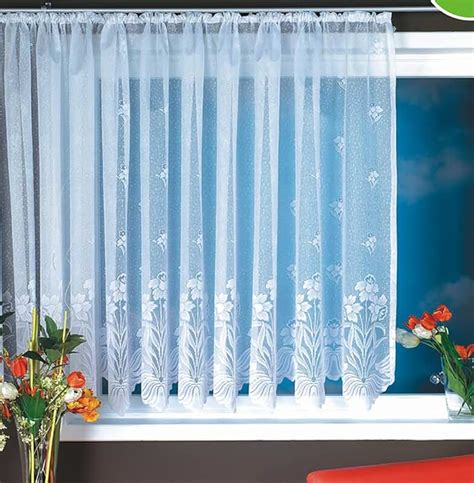 Amazon.co.uk: lace net curtains