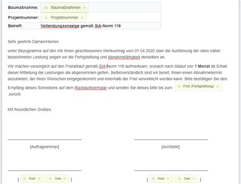 Abmahnung Muster Nach Sia Norm Erstellen Planradar