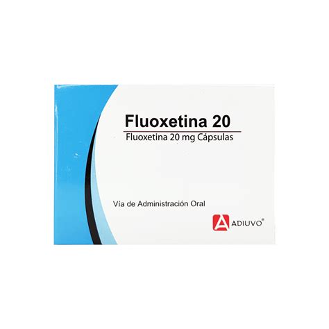 Duloxetina E Fluoxetina - Fluoxetina Adiuvo 20mg, 1 de 30 Cápsulas – Apomedix