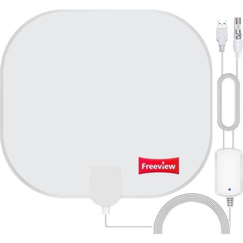 2023 Nouvelle Antenne TV Intérieur TNT Puissante 380KM Portée Antenne