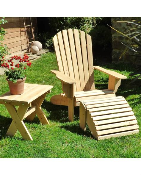 Fauteuil Adirondack Deluxe Canadien Cèdre Rondins