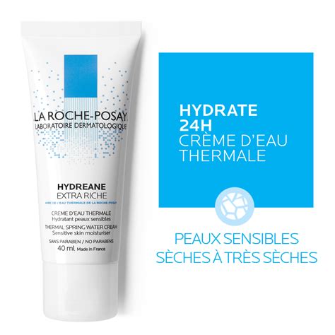 Hydreane extra riche crème hydratante peaux sensibles La Roche Posay