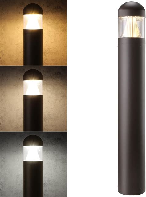 Leonlite 3cct Led Bollard Landscape Pathway Light 43 14w19w24w