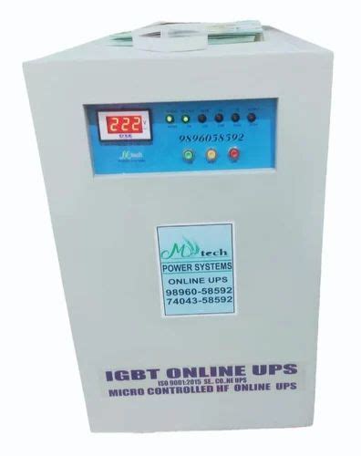 M Tech Kva Igbt Online Ups For Voltage Regulation At Rs Piece