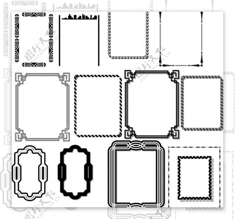 边框素材图片素材 编号02712087 图行天下