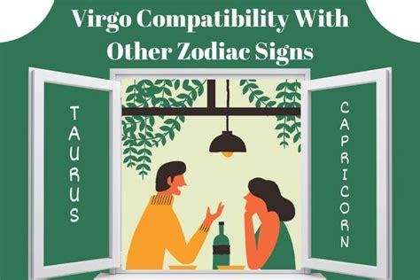 Virgo Compatibility With Other Zodiac Signs Zodiac Signs Taurus Capricorn Virgo Compatibility