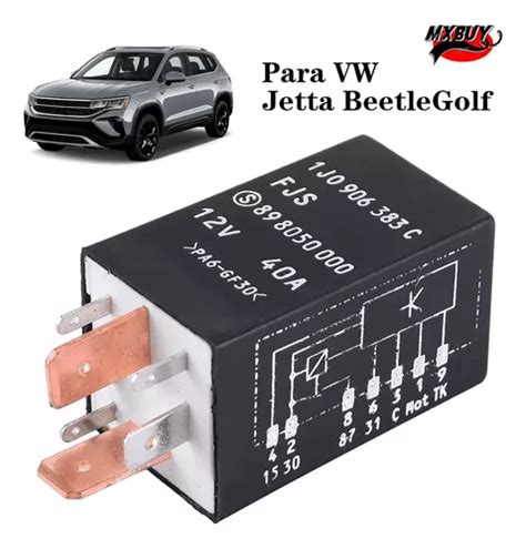 Relevador Relay Gas 409 Vw Jetta Beetle Golf Buena Calidad Meses Sin