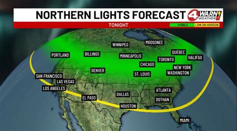 Aurora Borealis To Shine Further South Tonight