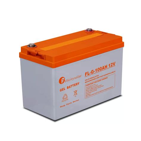 Felicity Solar GEL Battery 12V 100AH InfoSolarShop