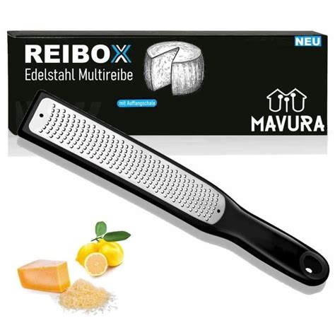 MAVURA râpe à fromage REIBOX Premium Parmesan râpe trancheuse à