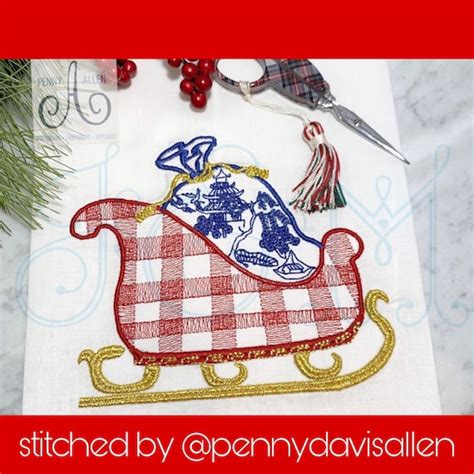 Embroidery Sewing And Needlecraft Sewing And Fiber Instant Download Pes Dst Santa Sack Pack