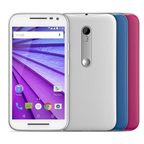 Smartphone Motorola Moto G Gera O Colors Hdtv Xt Branco