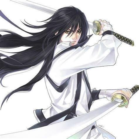 Japanese Swordsman Anime Warrior Anime Guys Anime Boy Long Hair