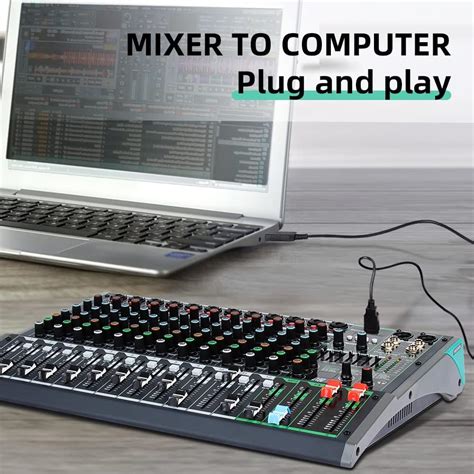 Buy Depusheng Pa Professional Audio Mixer Sound Board Console Desk