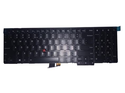 German Black Backlit With Pointstick Keyboard Assembly Lenovo