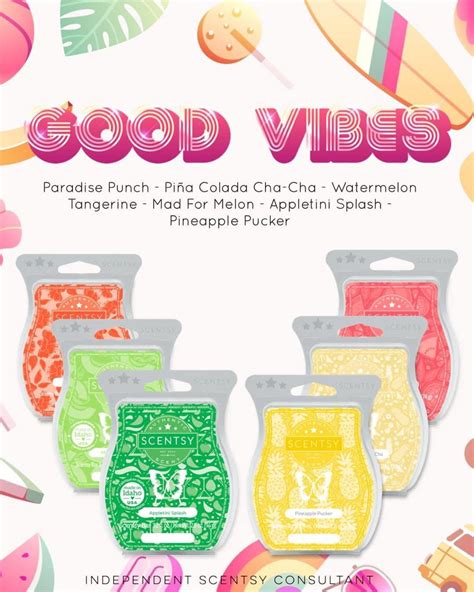 New Scentsy Bars Sunshine State Of Mind Collection Artofit