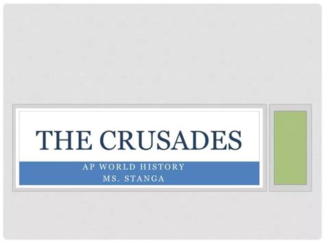 Ppt The Crusades Powerpoint Presentation Free Download Id 1630022