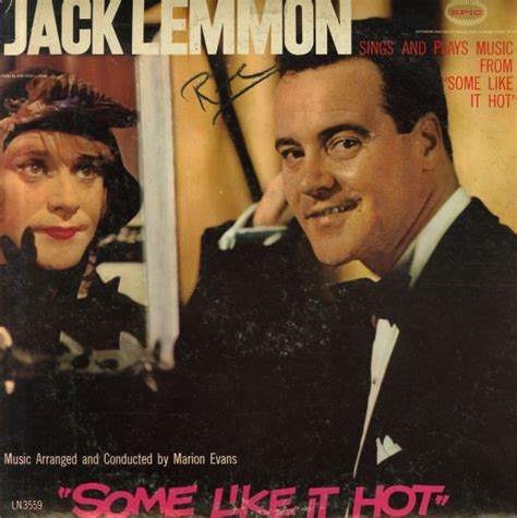 Jack Lemmon Some Like It Hot Lp Vinyl Record Album
