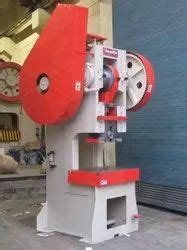 Semi Automatic Mild Steel 75 Ton C Type Mechanical Power Press Model