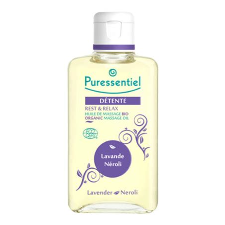 Puressentiel Huile De Massage Bio D Tente Ml