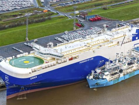 Kpi Oceanconnect Completes St Lng Bunkering For Sfl S Car Carrier