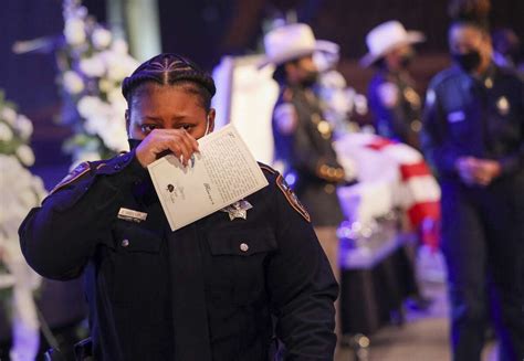 Funeral Held For Harris County Sheriffs Sergeant Who Died In