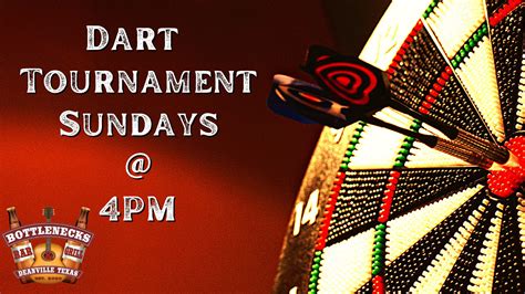 Dart Tournament at Bottlenecks - BCS | Calendar