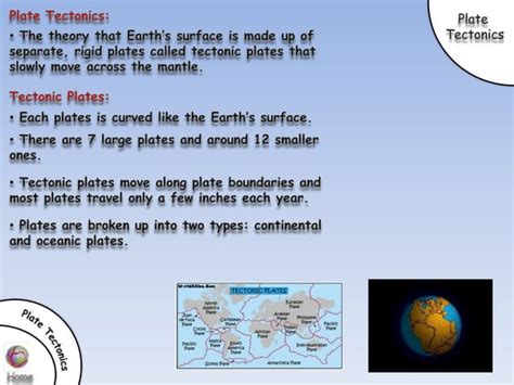 Earths Structure And Plate Tectonics Ppt